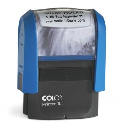 Printer plus 10 kék ház kék párnával