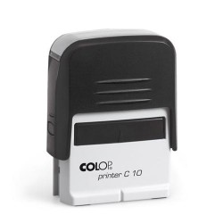 Colop Szövegbélyegző Printer C10 fekete ház 10x27 mm