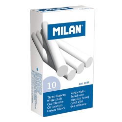 Táblakréta Milan fehér 10 db/doboz 1037