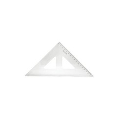 Vonalzó Koh-i-noor háromszög 45 fokos 22 cm 744150