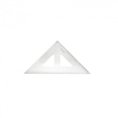Vonalzó Koh-i-noor háromszög 45 fokos 22 cm 744150