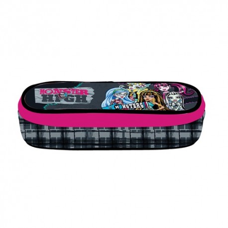 Tolltartó ovális zippes Monster High