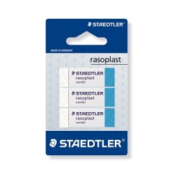 Radír Staedtler Rasoplast Combi 43 x 19 x 13 mm Promo 3 db-os bliszteres