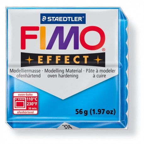 Kreatív kiégethető gyurma Fimo Soft 56g középkék