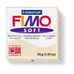 Kreatív kiégethető gyurma Fimo Soft 56g sahara beige