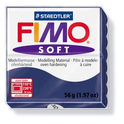 Kreatív kiégethető gyurma Fimo Soft 56g windsorkék