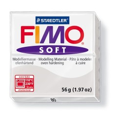 Kreatív kiégethető gyurma Fimo Soft 56g delfinszürke