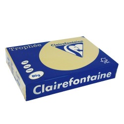Másolópapír színes Clairefontaine Trophée A/4 80g pasztell karamell 500 ív/csomag (1879)