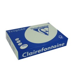 Másolópapír színes Clairefontaine Trophée A/4 80g pasztell fakózöld 500 ív/csomag (1974)
