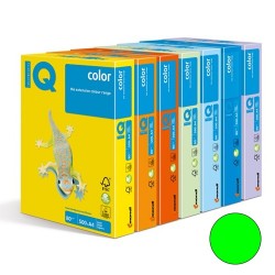 Másolópapír színes IQ Color A/4 80g neonzöld 500 ív/csomag