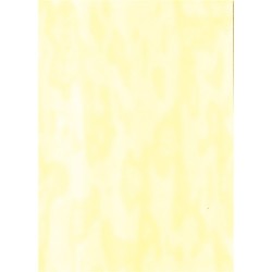 Névjegykártya karton A/4 250g felhő sárga