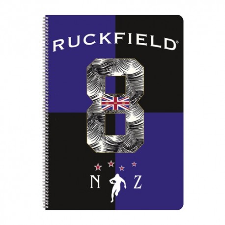 Spirálfüzet Clairefontaine Ruckfield A/4-50 lapos kockás 812141