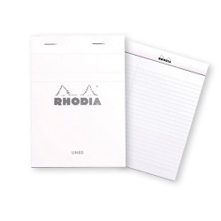 Jegyzettömb Clairefontaine Rhodia Ice A/5 80 lapos vonalas