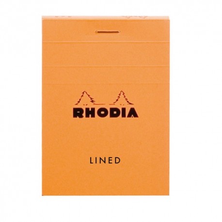 Jegyzettömb Clairefontaine Rhodia Orange A/7 80 lapos kockás