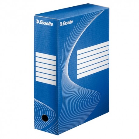 Archiváló doboz Esselte Boxycolor Vivida 10 cm gerinccel kék 128421