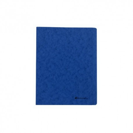 Gyorsfűző papír Exacompta A/4 prespán 265g kék