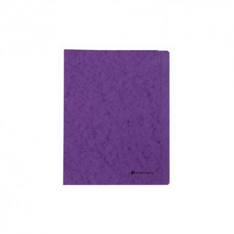 Gyorsfűző papír Exacompta A/4 prespán 265g lila