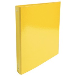 Gyűrűs könyv Exacompta Iderama A/4 4 gyűrűs 40 mm gerinccel sárga
