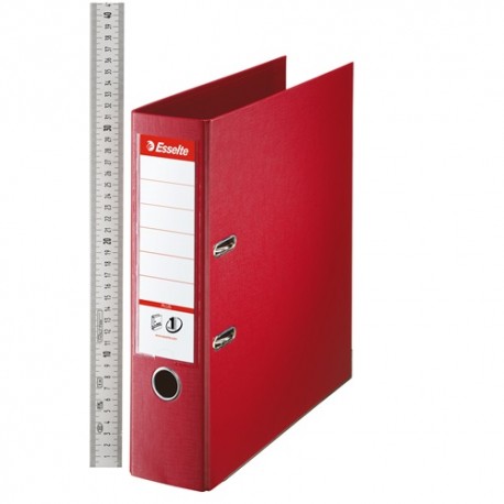 Iratrendező Esselte Jumbo Plus A/4 80 mm gerinccel piros 81183