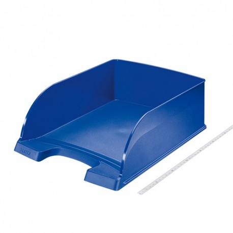 Irattálca műanyag Leitz Plus Jumbo A/4 kék 52330035
