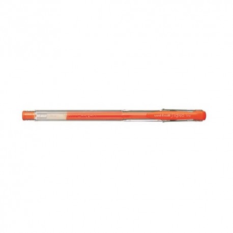 Zselés toll Uni UM-100 0,5 mm fluó narancssárga