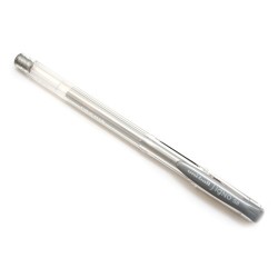 Zselés toll Uni UM-120NM 0,7 mm metál ezüst eldobható