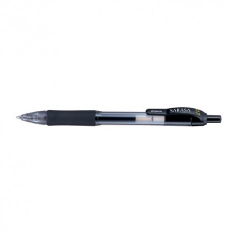 Zseléstoll Zebra Sarasa 0,7 mm nyomógombos fekete