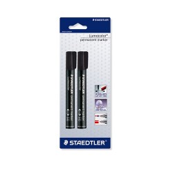 Marker Staedtler Lumocolor permanent kerek fekete Promo