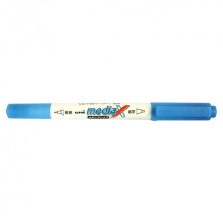 Marker Uni PD-153T MediaX CD kétvégű kék