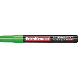 Marker ErichKrause P200 permanent kerek zöld
