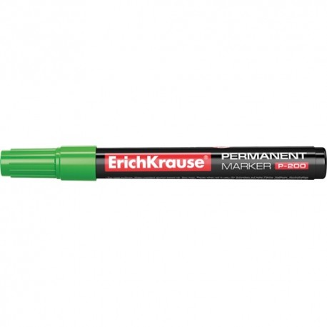 Marker ErichKrause P200 permanent kerek zöld