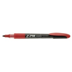 Marker Zebra Z-PM permanent 2 mm piros