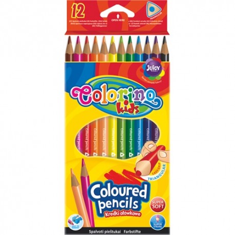 Színes ceruza Colorino Kids Trio 12 db-os klt.