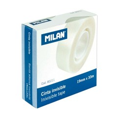 Ragasztószalag Milan Invisible 19 mm x 33 m írható