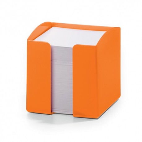 Jegyzettömb-tartó Durable Trend 90x90 mm 800 lapos jegyzettömbbel narancssárga