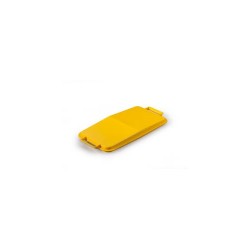 Hulladékgyűjtő-tető Durable Durabin 60l téglalap sárga