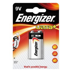 Elem Energizer Ultra+ alkáli 6LR61 9V 1 db/csomag
