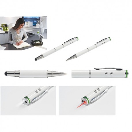 Érintőképernyős ceruza Leitz Complete 4in1 Stylus fehér 64140001