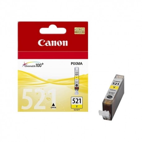 Tintapatron Canon CLI-521Y sárga