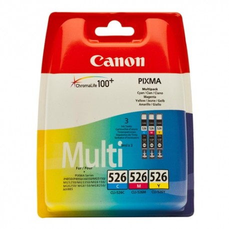 Tintapatron Canon CLI-526CMY multipack