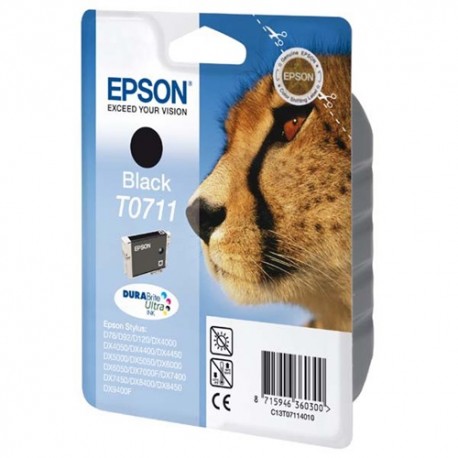 Tintapatron Epson T071140 fekete Gepárd