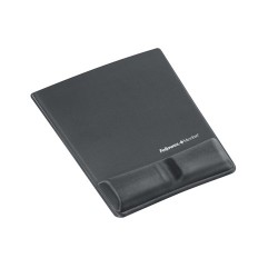 Egéralátét Fellowes Health-V Fabric csuklótámasszal grafit