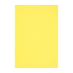 Kreatív dekorgumilap A/4 2 mm sárga