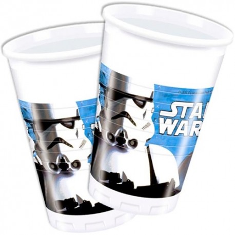 Pohár műanyag 200 ml, műanyag Star Wars