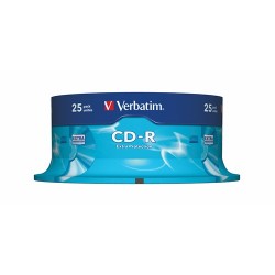 CD-R Verbatim 700 MB 52x DataLifePlus 25 db hengeres tok