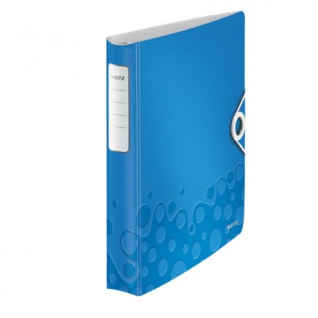 Gyűrűs könyv Leitz Active Wow A/4 4 gyűrűs 30 mm gerinccel softclick kék