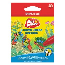 Zsírkréta ErichKrause Artberry Super Jumbo 6 db-os klt.