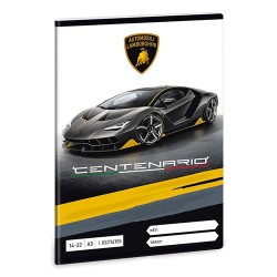 Füzet Ars Una kisalakú 16-32 vonalas Lamborghini (784)17