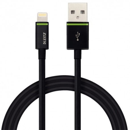 USB kábel Leitz COMPLETE Lightning XL, 2 m