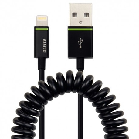 USB spirálkábel Leitz COMPLETE Lightning 1 m